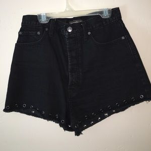 Abercrombie and Fitch Black Shorts